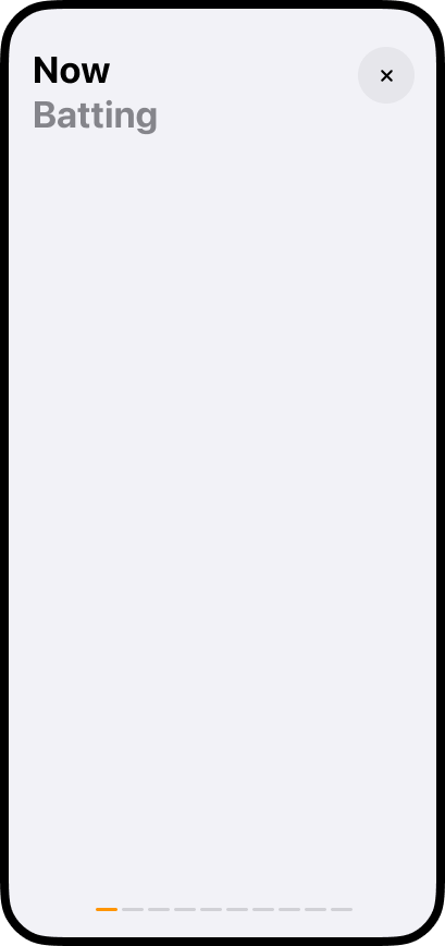 Lineup DJ app interface